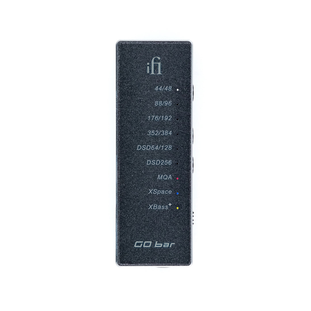 iFi GO bar rear over white background