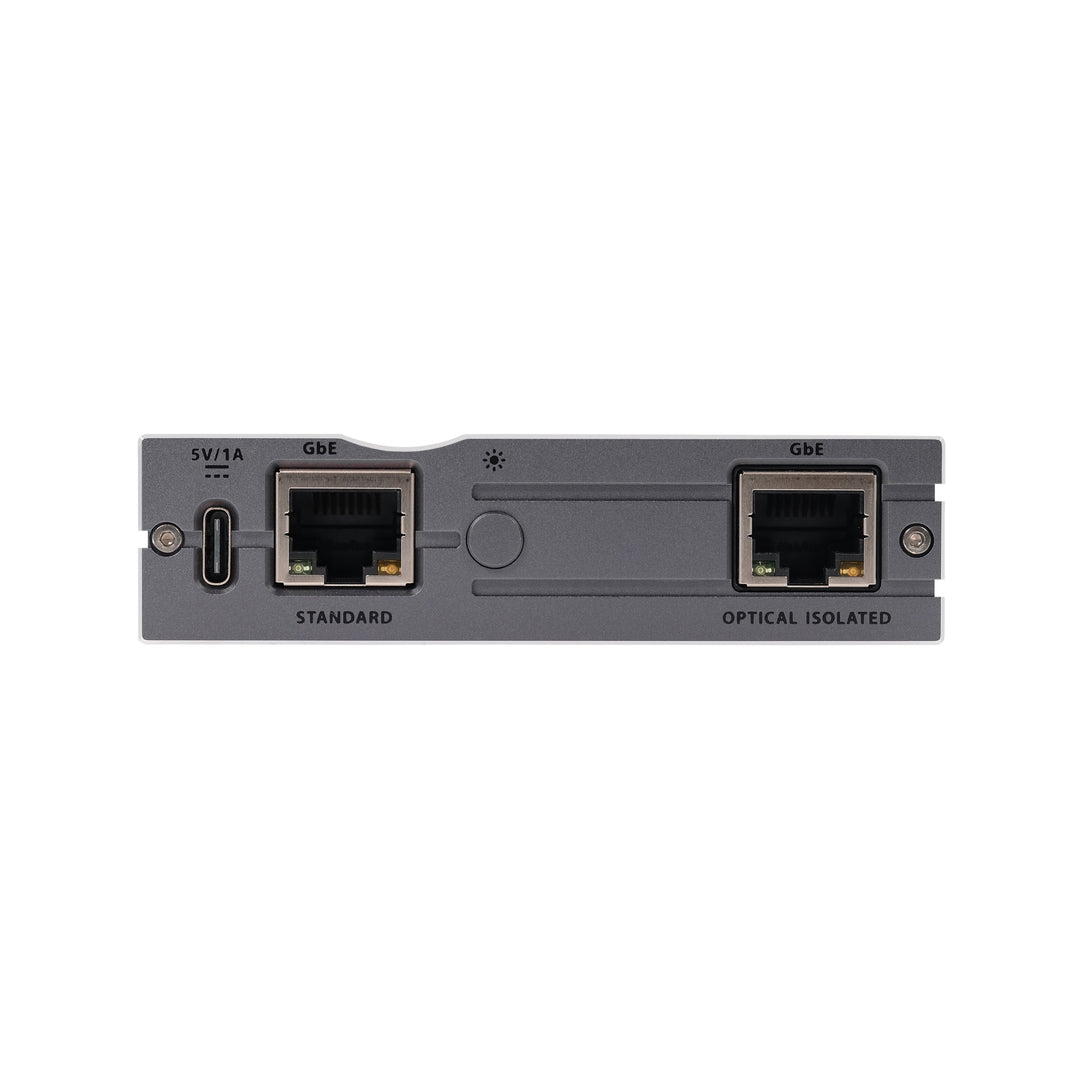 iFi LAN iPurifier Pro rear eye level over white background
