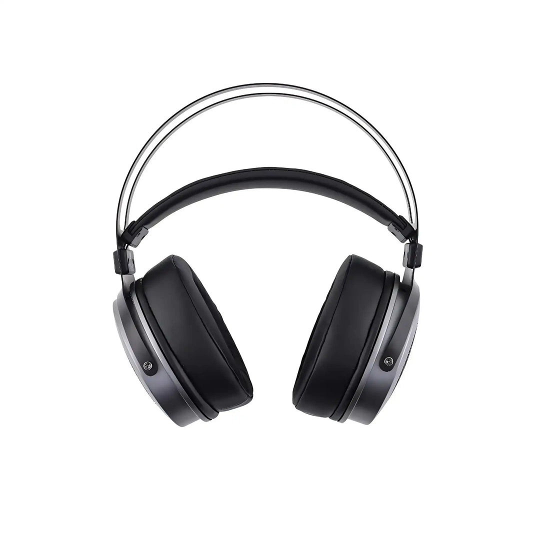 Kiwi Ears Altruva headphones head on view whitebox