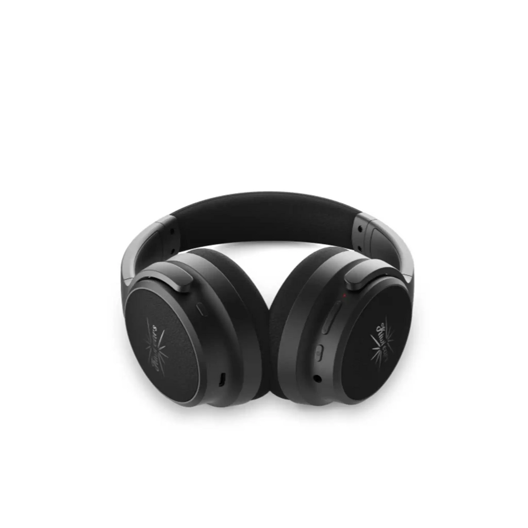 Kiwi Ears Ardor headphones lying down bottom view whitebox