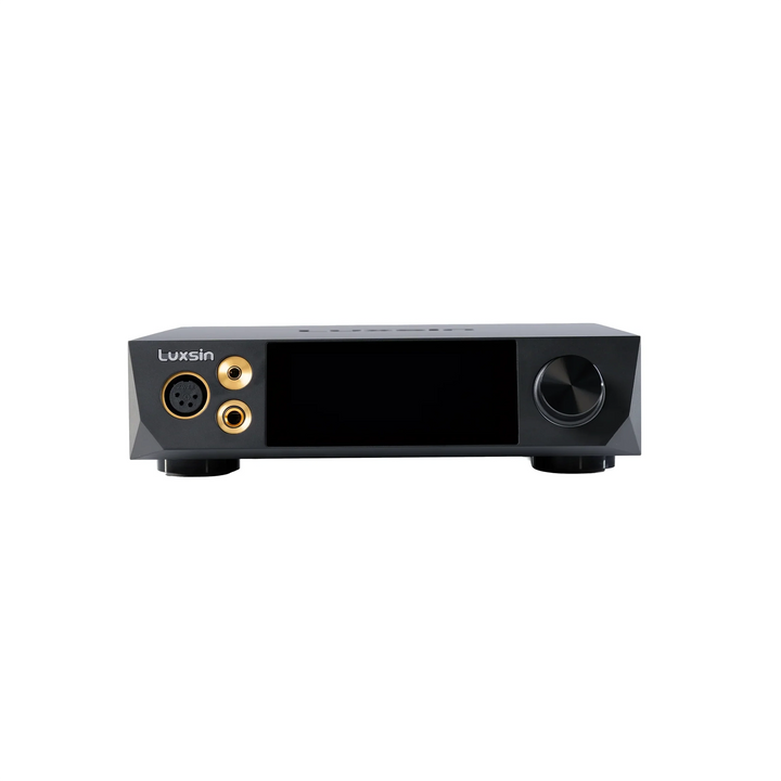 Luxsin X8 DAC and amp front center whitebox