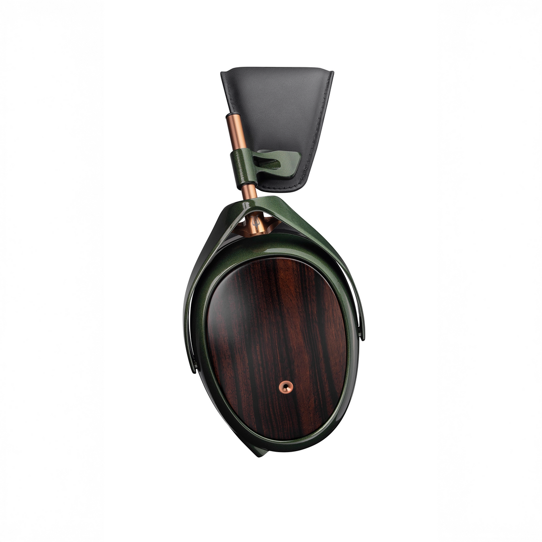 Meze Audio Strada headphones left side profile whitebox