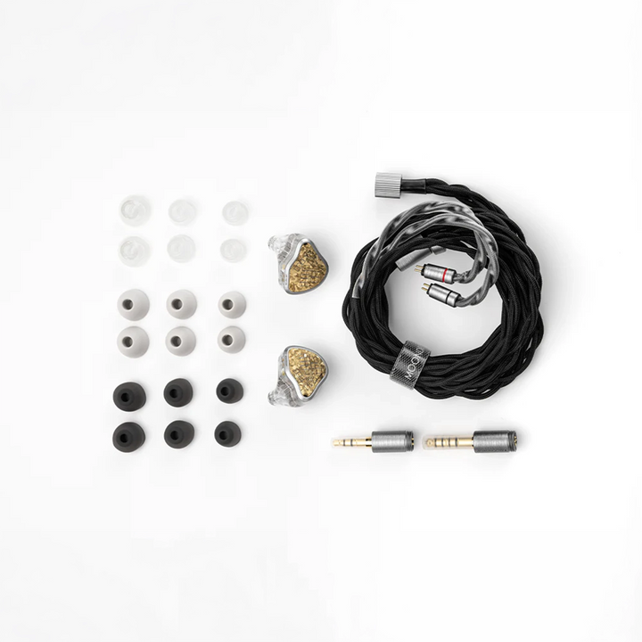 Moondrop Armature Art 24 iems with cable, interchangeable plugs and ear tips whitebox