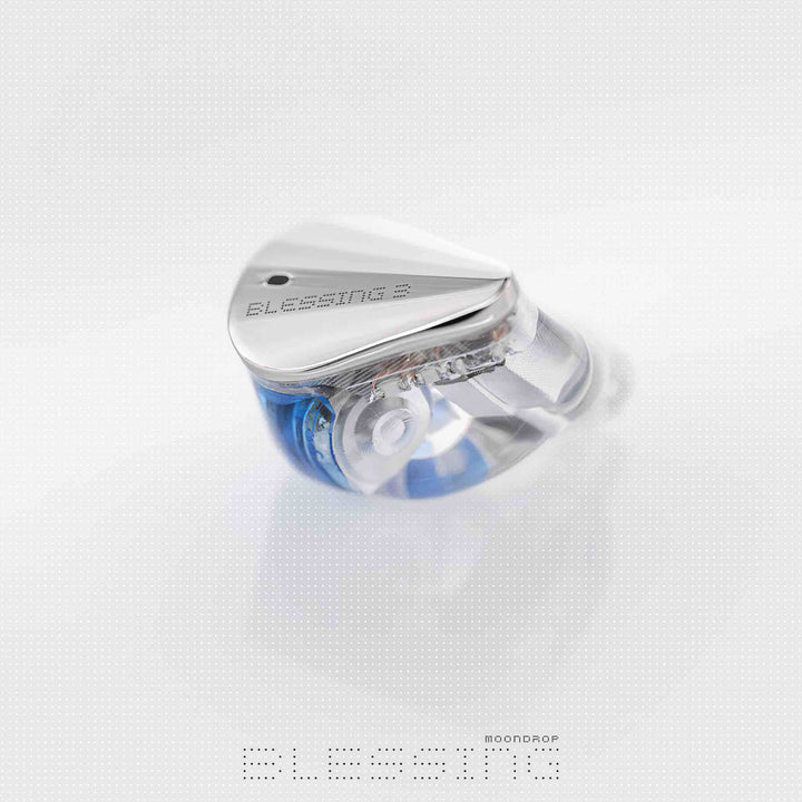 Moondrop Blessing 3 extreme closeup front quarter