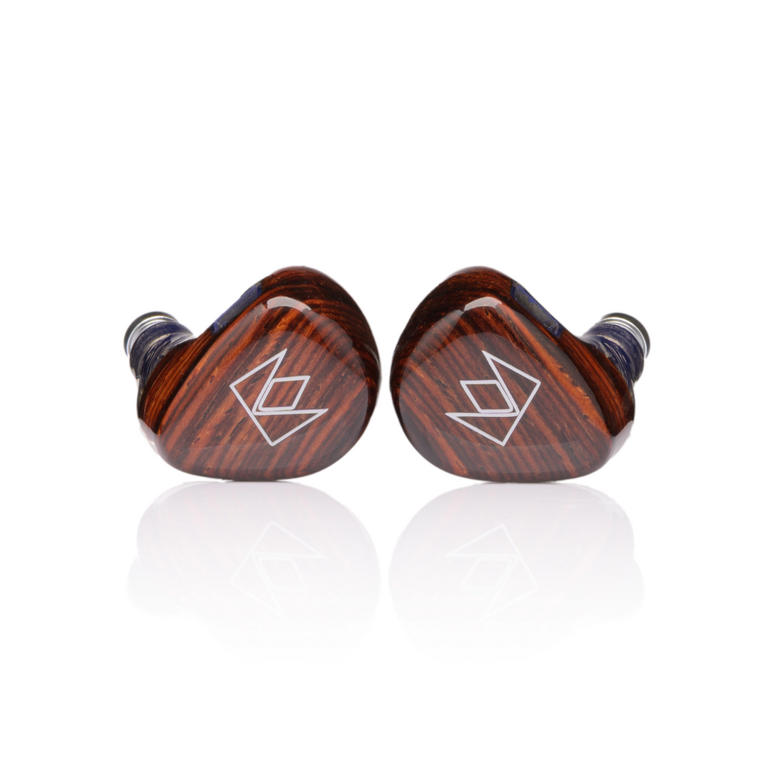 Noble Audio Lu Ban IEMs front center whitebox