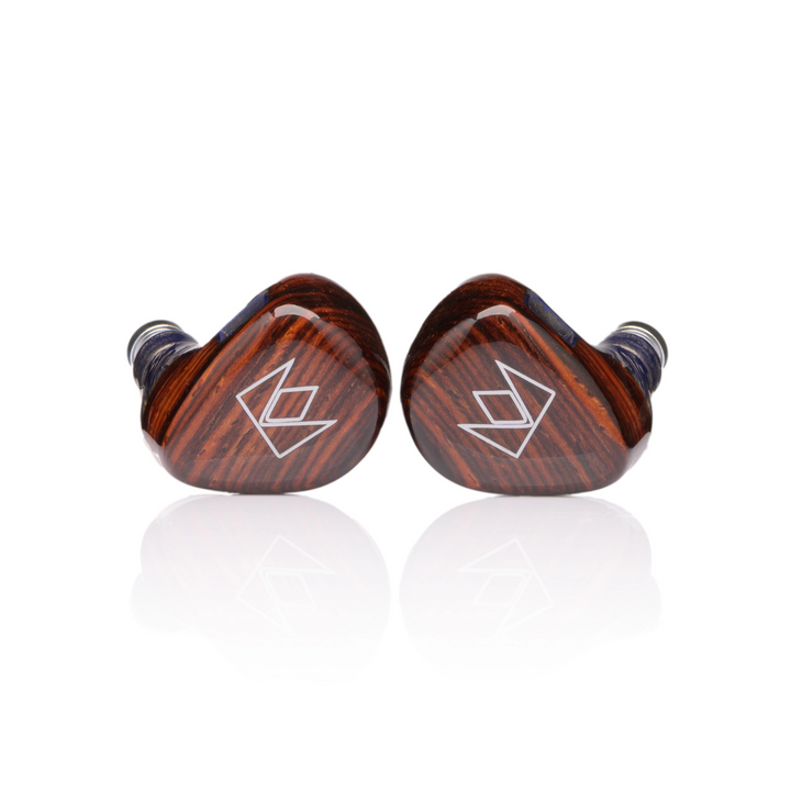 Noble Audio Lu Ban IEMs front center whitebox