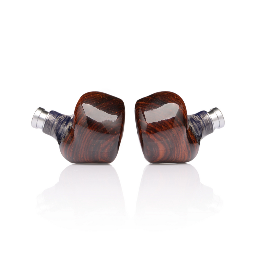 Noble Audio Lu Ban IEMs side view whitebox