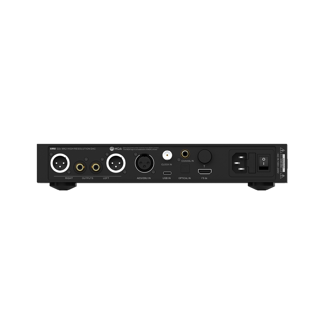 SMSL VMV D2R MK2 DAC rear center whitebox