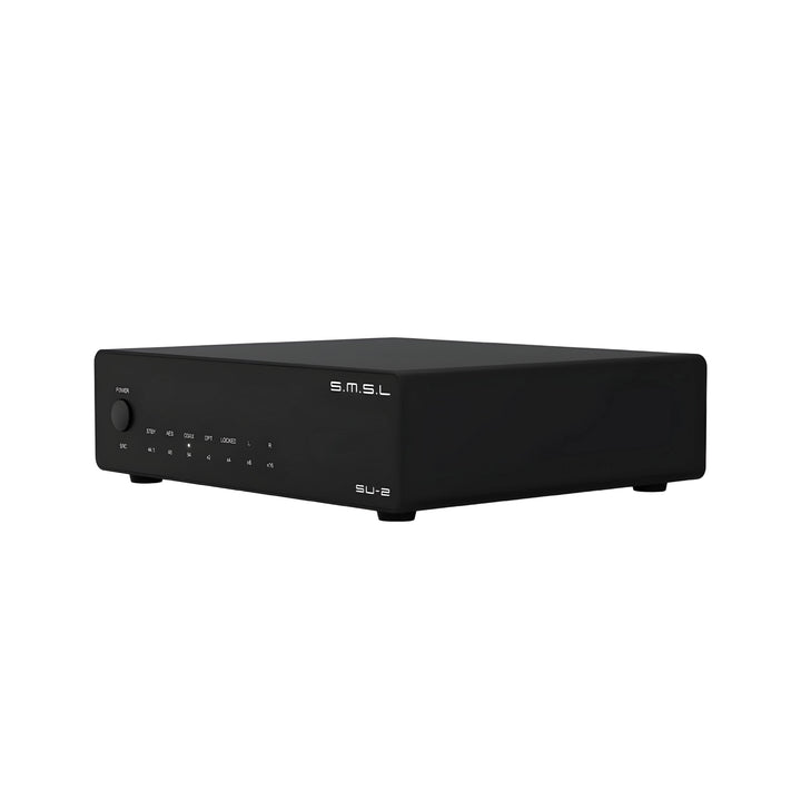 SMSL SU-2 desktop DAC front right 3 quarter whitebox