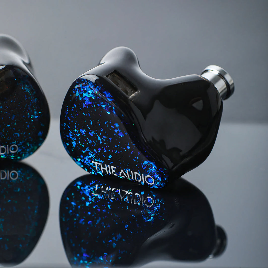 Thieaudio Hype 4 black front quarter closeup