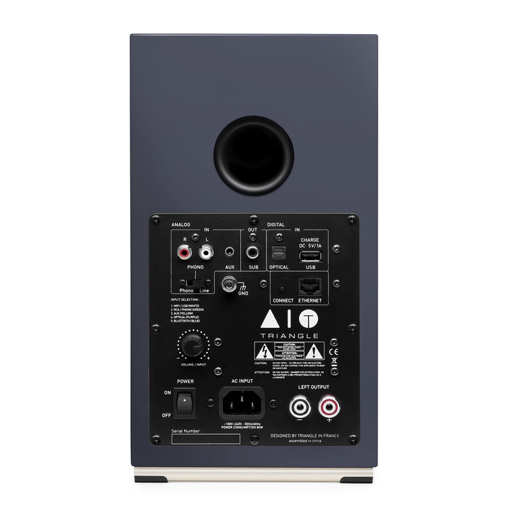 Triangle Audio AIO Twin Bookshelf | Active WiFi &amp; Bluetooth Speaker
