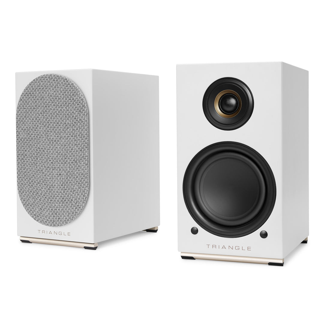 Triangle Audio AIO Twin Bookshelf | Active WiFi &amp; Bluetooth Speaker