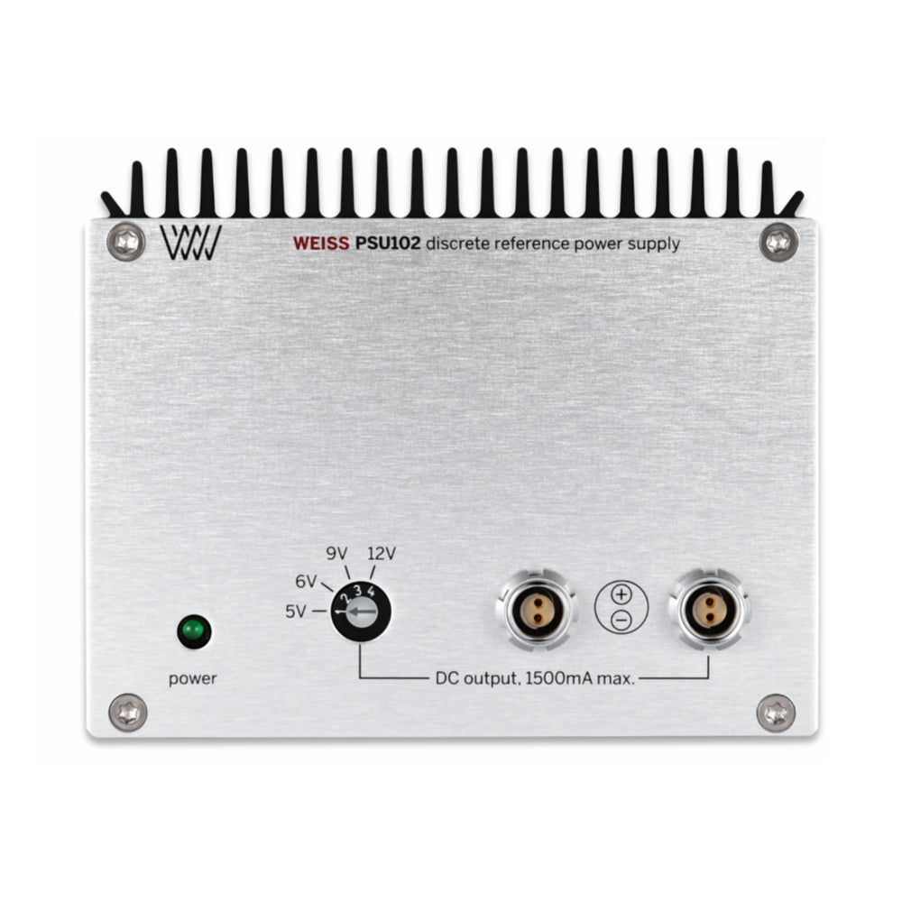 Weiss PSU102 front center view whitebox