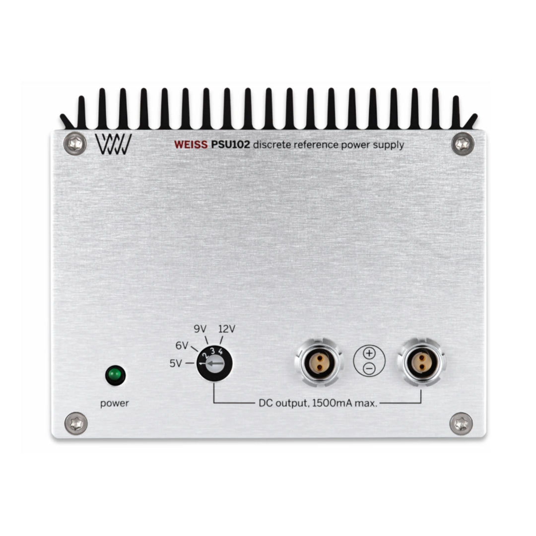 Weiss PSU102 front center view whitebox