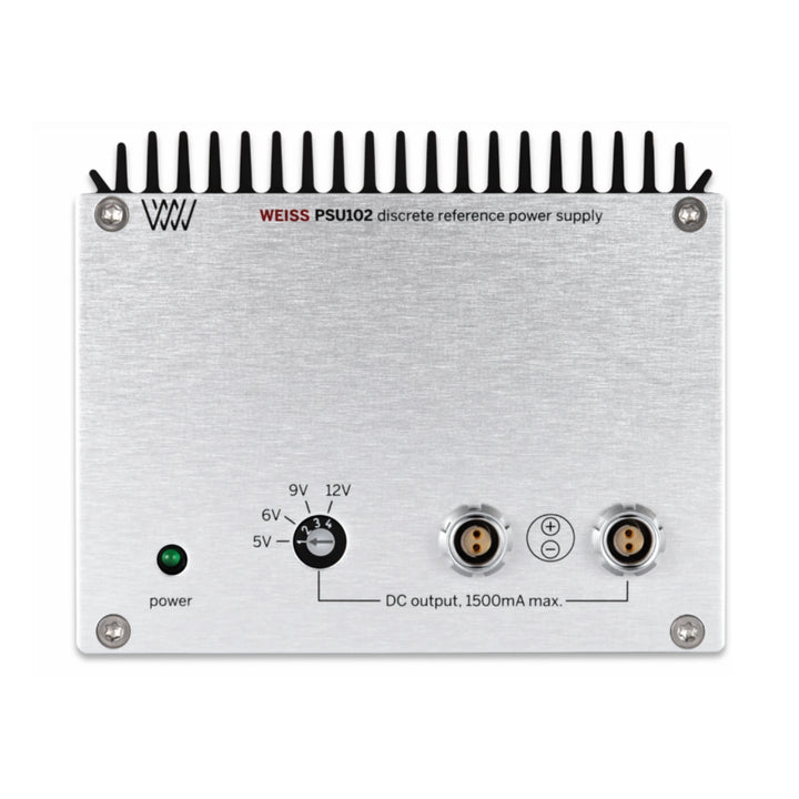 Weiss PSU102 front center view whitebox