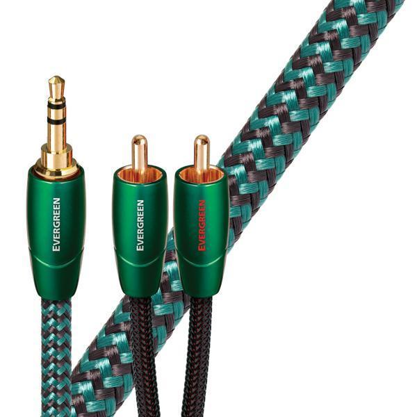 AudioQuest Evergreen | 3.5mm and RCA Audio Interconnect Cables-Bloom Audio