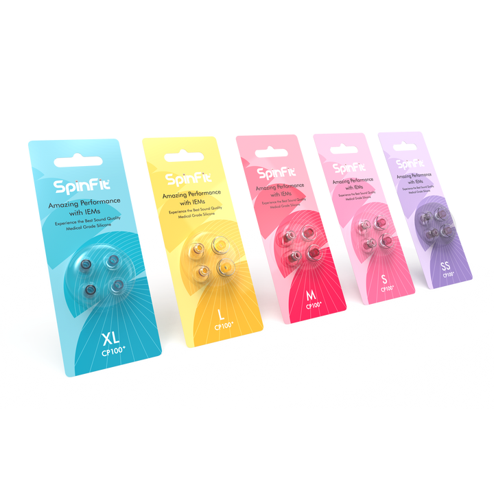 SpinFit CP100+ | Premium Eartips (2 Pairs)-Bloom Audio