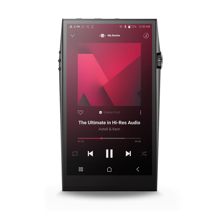 Astell&amp;Kern SP3000 black front with active screen