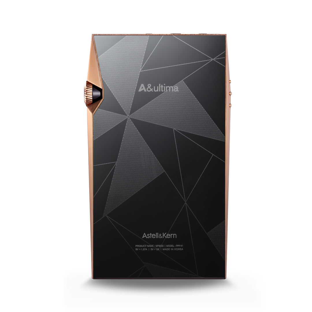 Astell&amp;Kern SP3000 copper rear over white background
