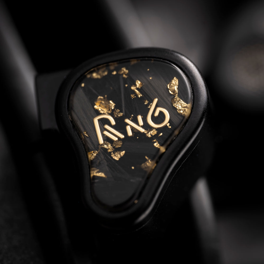 FiR Audio Radon 6 left earphone front closeup