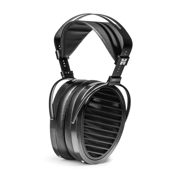 HiFiMAN Arya Stealth left quarter over white background