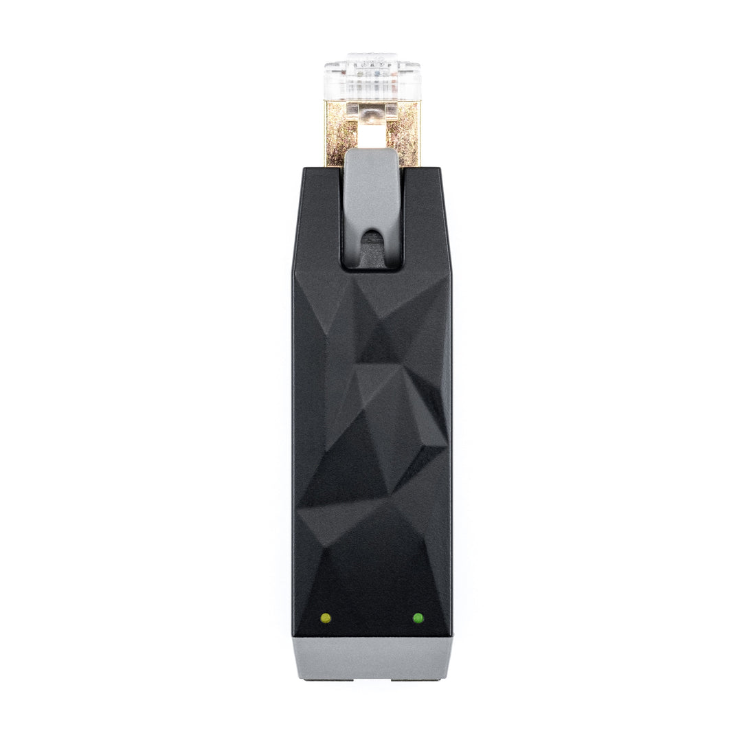 iFi LAN Silencer bottom over white background
